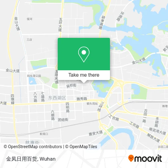 金凤日用百货 map