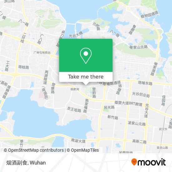烟酒副食 map