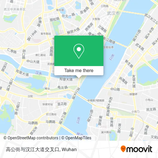 高公街与汉江大道交叉口 map