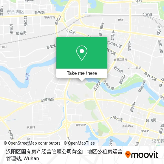 汉阳区国有房产经营管理公司黄金口地区公租房运营管理站 map