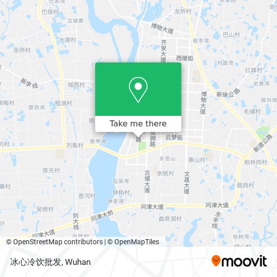 冰心冷饮批发 map