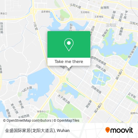 金盛国际家居(龙阳大道店) map