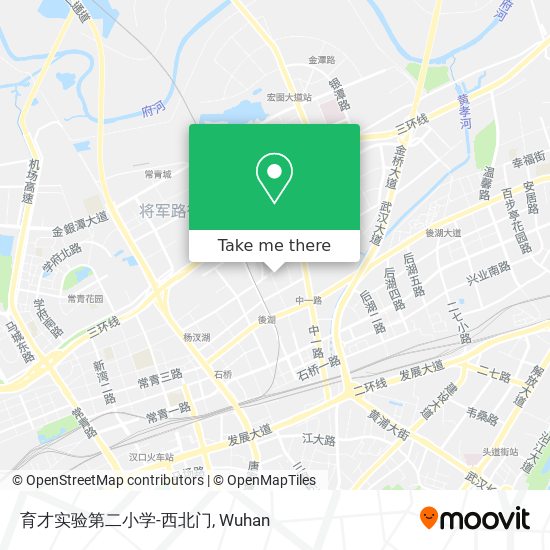 育才实验第二小学-西北门 map