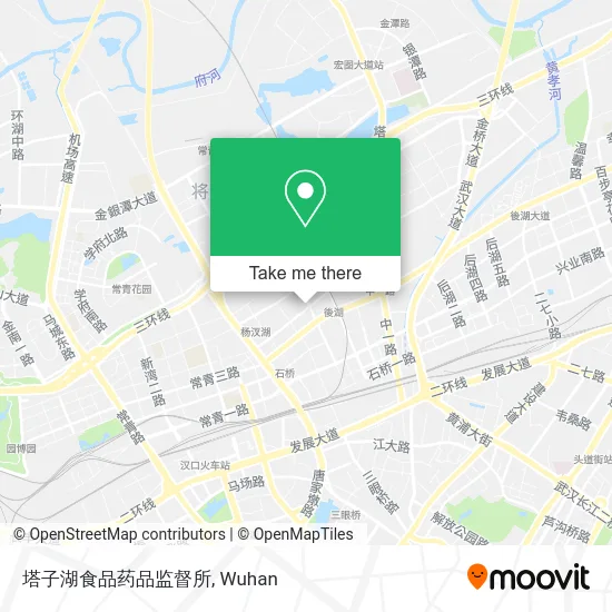 塔子湖食品药品监督所 map