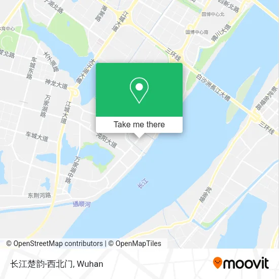 长江楚韵-西北门 map