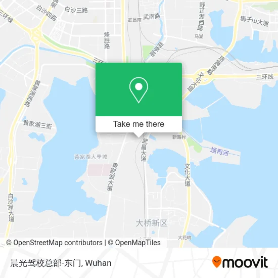 晨光驾校总部-东门 map