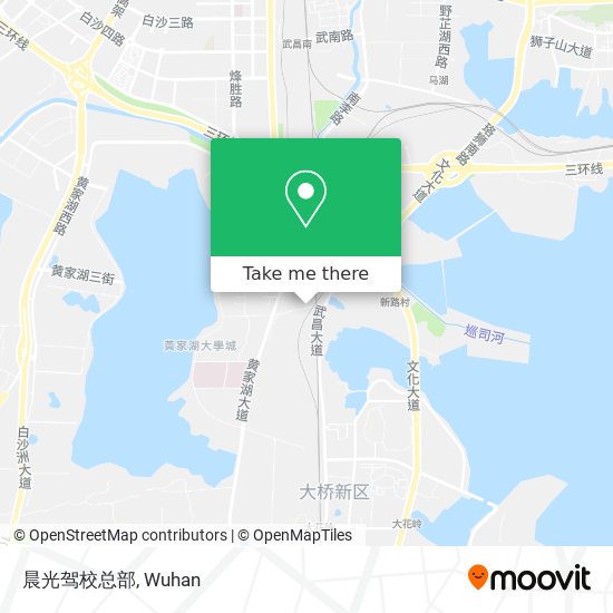 晨光驾校总部 map