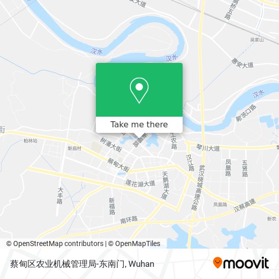 蔡甸区农业机械管理局-东南门 map