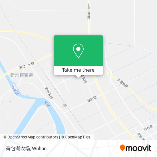荷包湖农场 map