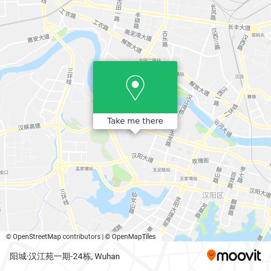 阳城·汉江苑一期-24栋 map