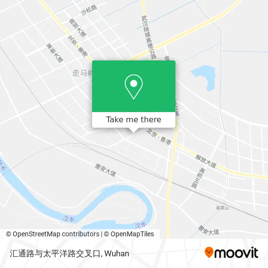 汇通路与太平洋路交叉口 map