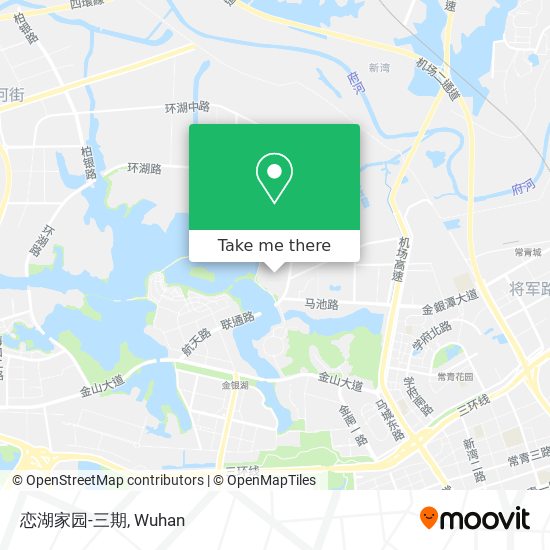 恋湖家园-三期 map