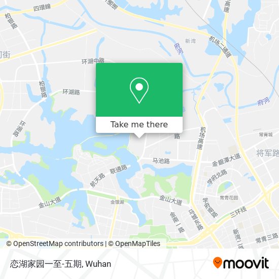 恋湖家园一至-五期 map