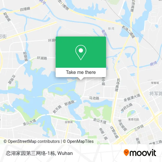 恋湖家园第三网络-1栋 map