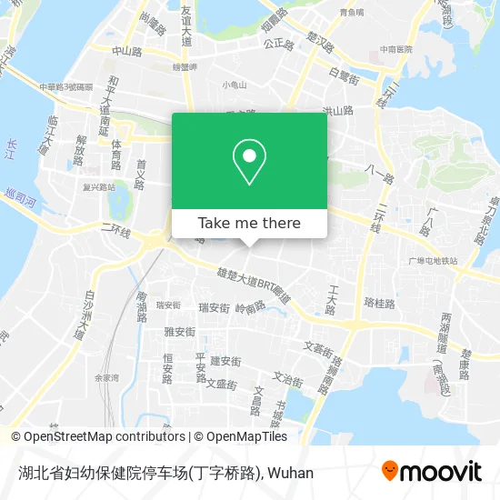 湖北省妇幼保健院停车场(丁字桥路) map