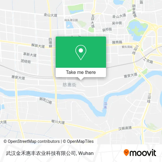 武汉金禾惠丰农业科技有限公司 map