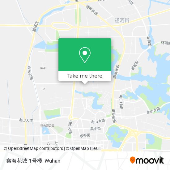 鑫海花城-1号楼 map