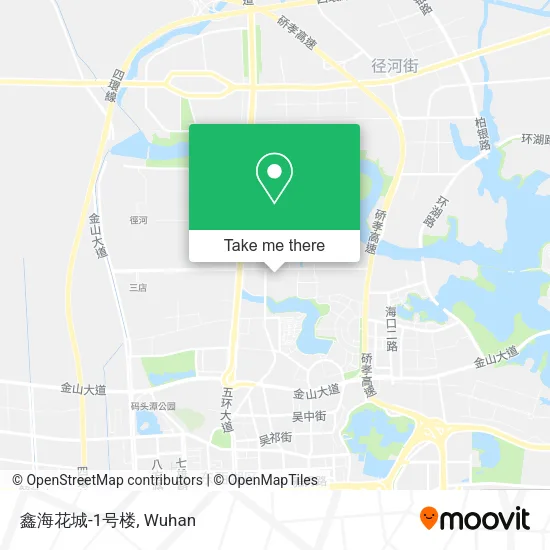 鑫海花城-1号楼 map