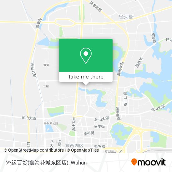 鸿运百货(鑫海花城东区店) map