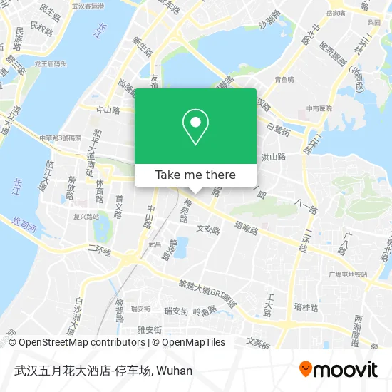 武汉五月花大酒店-停车场 map