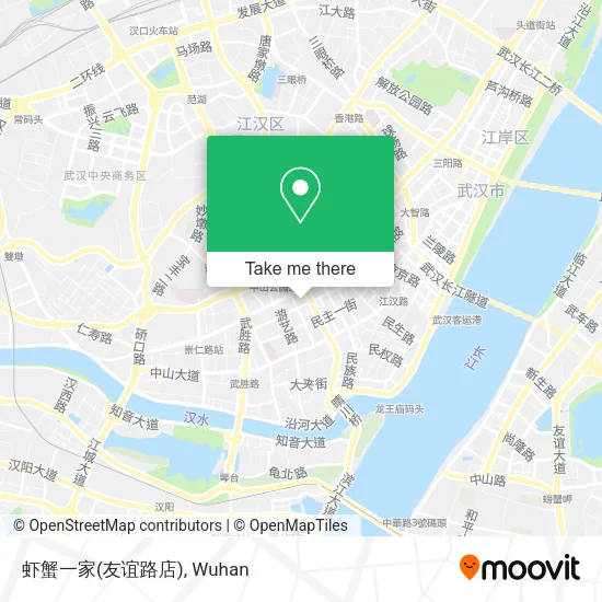 虾蟹一家(友谊路店) map