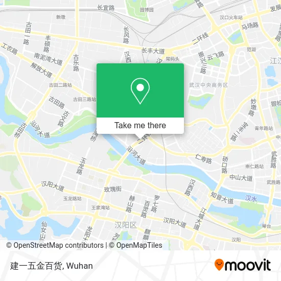 建一五金百货 map