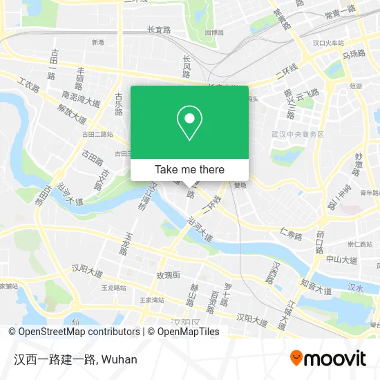 汉西一路建一路 map