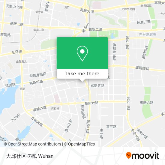 大邱社区-7栋 map
