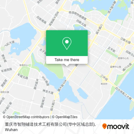 重庆市智翔铺道技术工程有限公司(华中区域总部) map