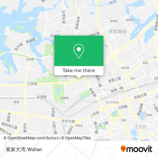黄家大湾 map