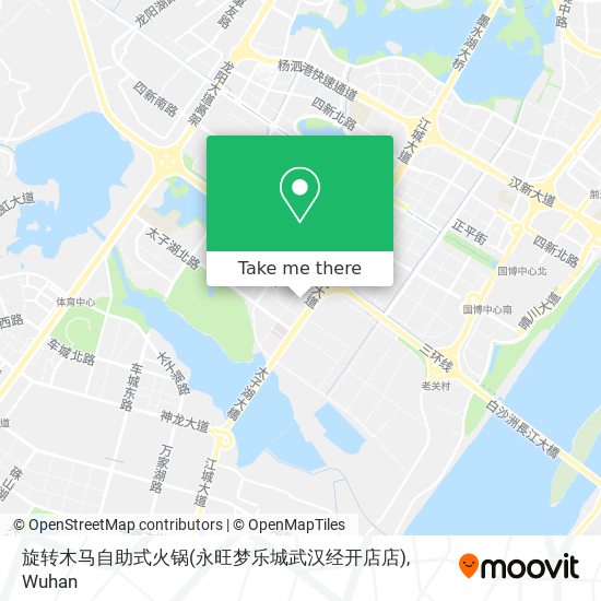 旋转木马自助式火锅(永旺梦乐城武汉经开店店) map