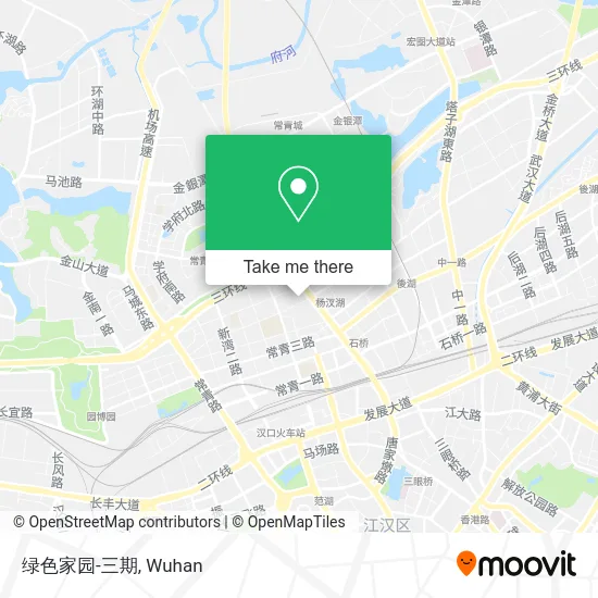 绿色家园-三期 map