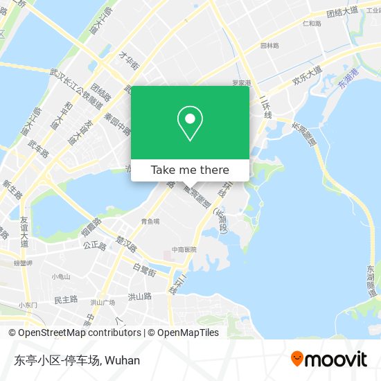 东亭小区-停车场 map