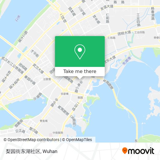 梨园街东湖社区 map