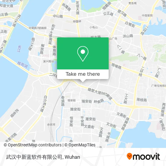 武汉中新蓝软件有限公司 map