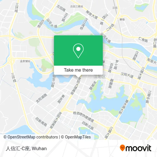 人信汇-C座 map
