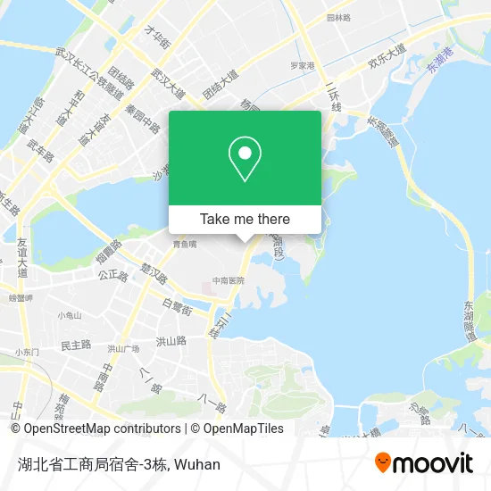 湖北省工商局宿舍-3栋 map