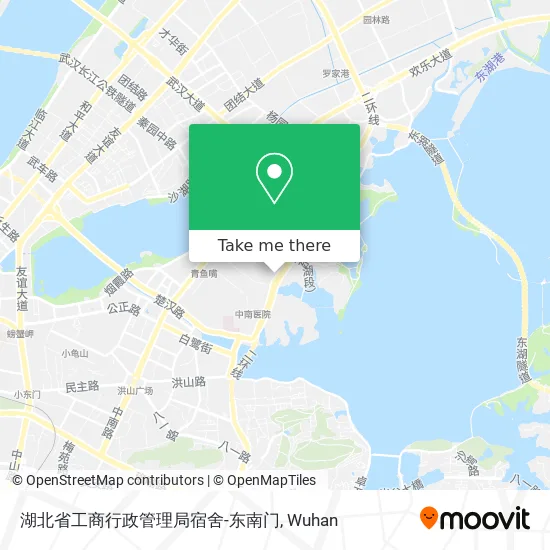 湖北省工商行政管理局宿舍-东南门 map