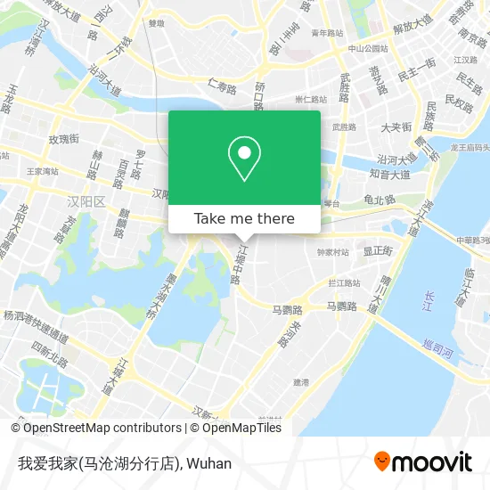 我爱我家(马沧湖分行店) map