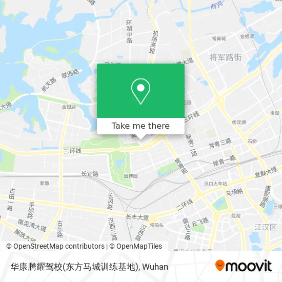 华康腾耀驾校(东方马城训练基地) map