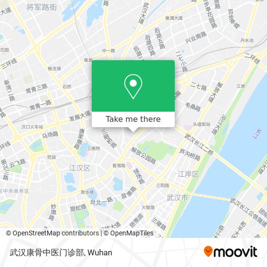 武汉康骨中医门诊部 map