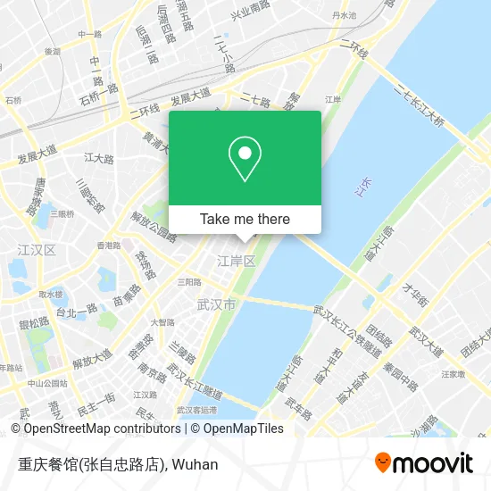 重庆餐馆(张自忠路店) map