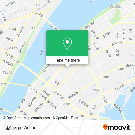 莲荣面食 map