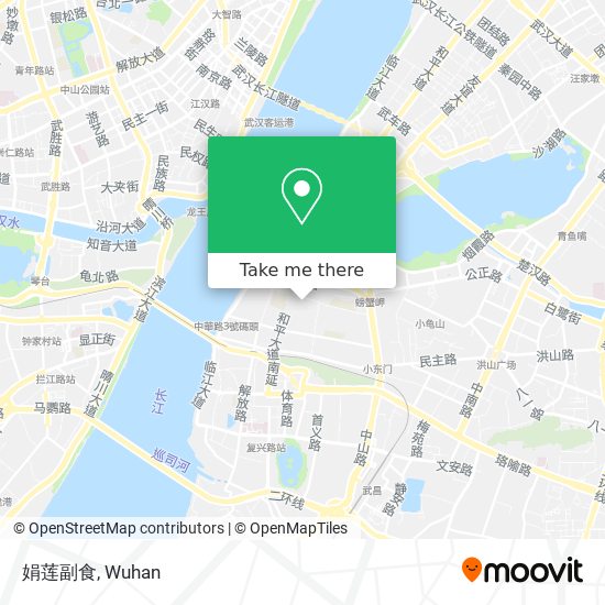 娟莲副食 map