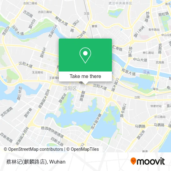蔡林记(麒麟路店) map