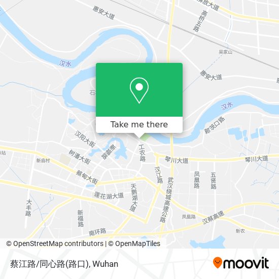 蔡江路/同心路(路口) map