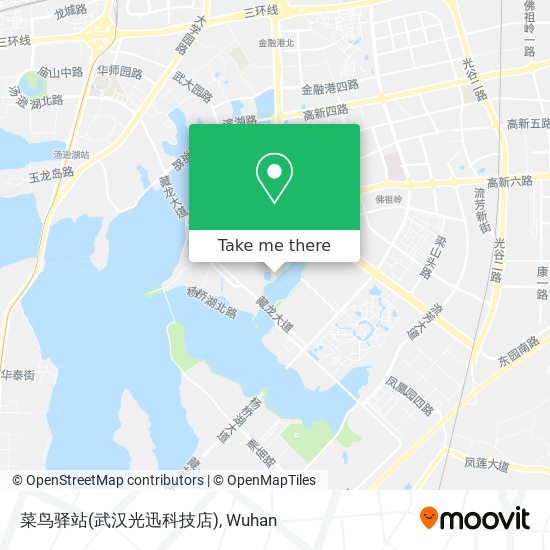 菜鸟驿站(武汉光迅科技店) map