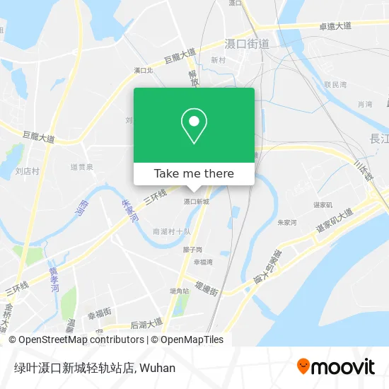 绿叶滠口新城轻轨站店 map