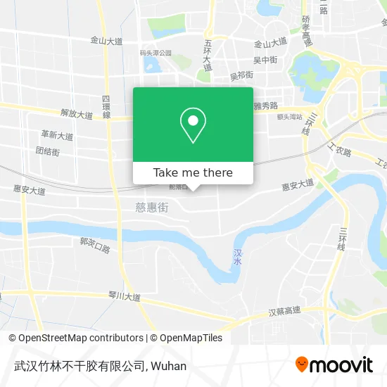 武汉竹林不干胶有限公司 map