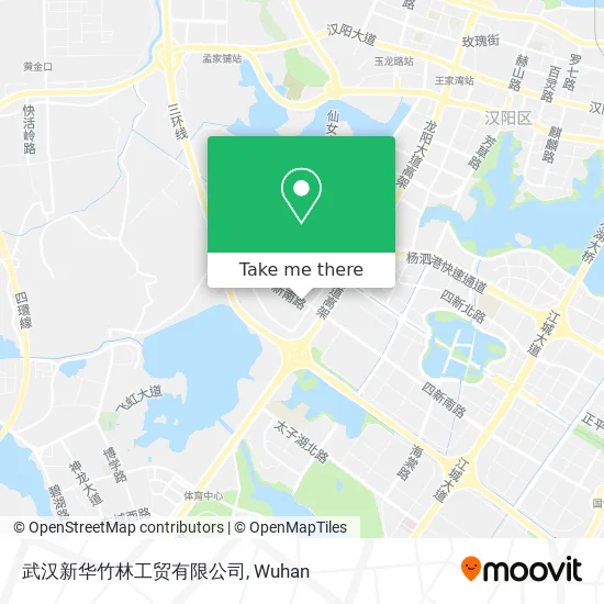 武汉新华竹林工贸有限公司 map